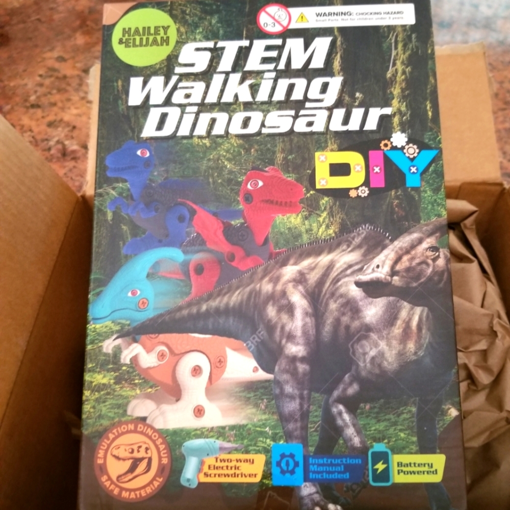 Stem Walking Dinosaur Kid's Toy